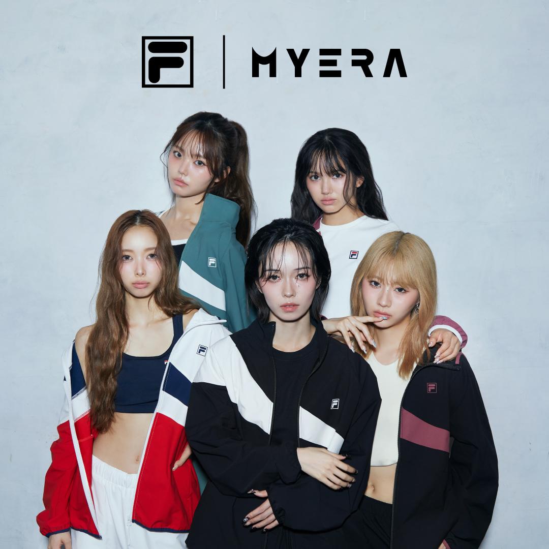 「MYERA(マイラ)」 が 25FWシーズン、FILAのスタイリングパートナーに就任