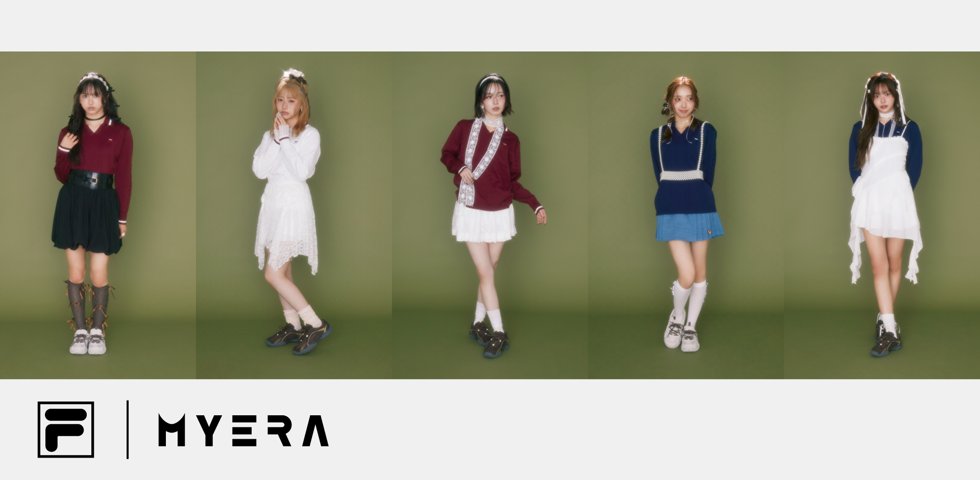 MYERAが着こなす「COLLEGE COLLECTION」