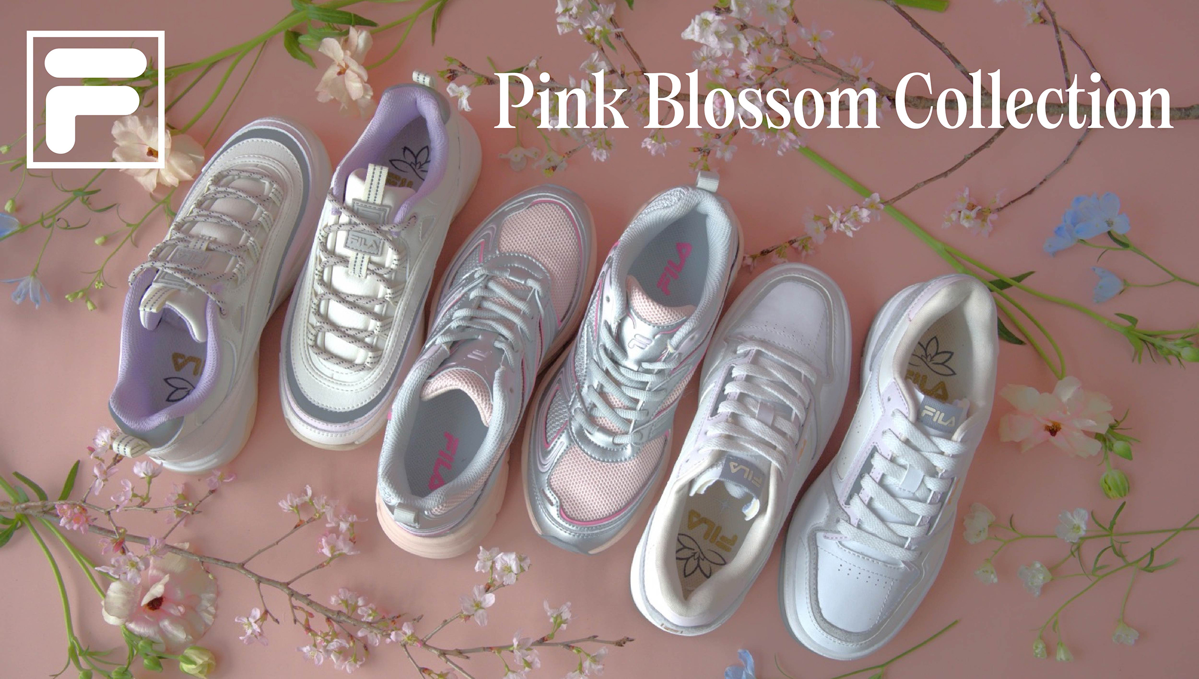 25SS新作人気カラー★新作【FILA】Eshape BLOSSOM 22~26cm 25SSシーズン「PINK BLOSSOM COLLECTION」 | FILA 公式サイト