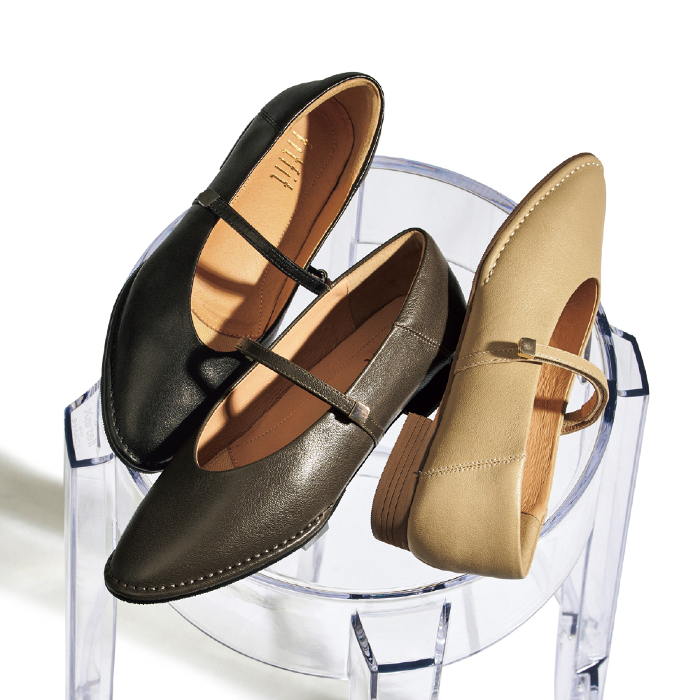 ソフトレザーストラップバレエfs270