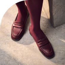 ソフトレザーローファー 810