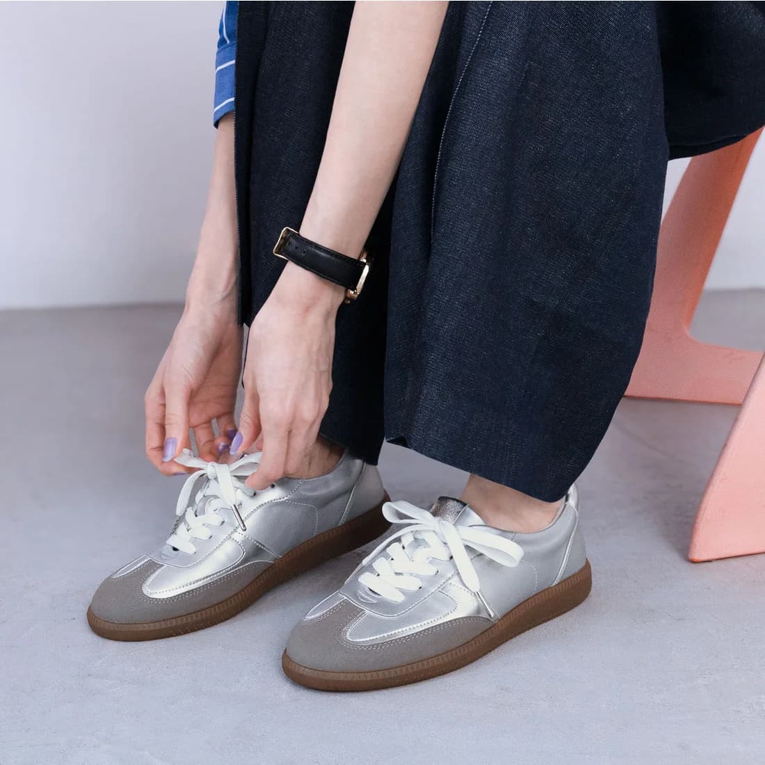 ジャーマントレーナーアレンジスニーカー