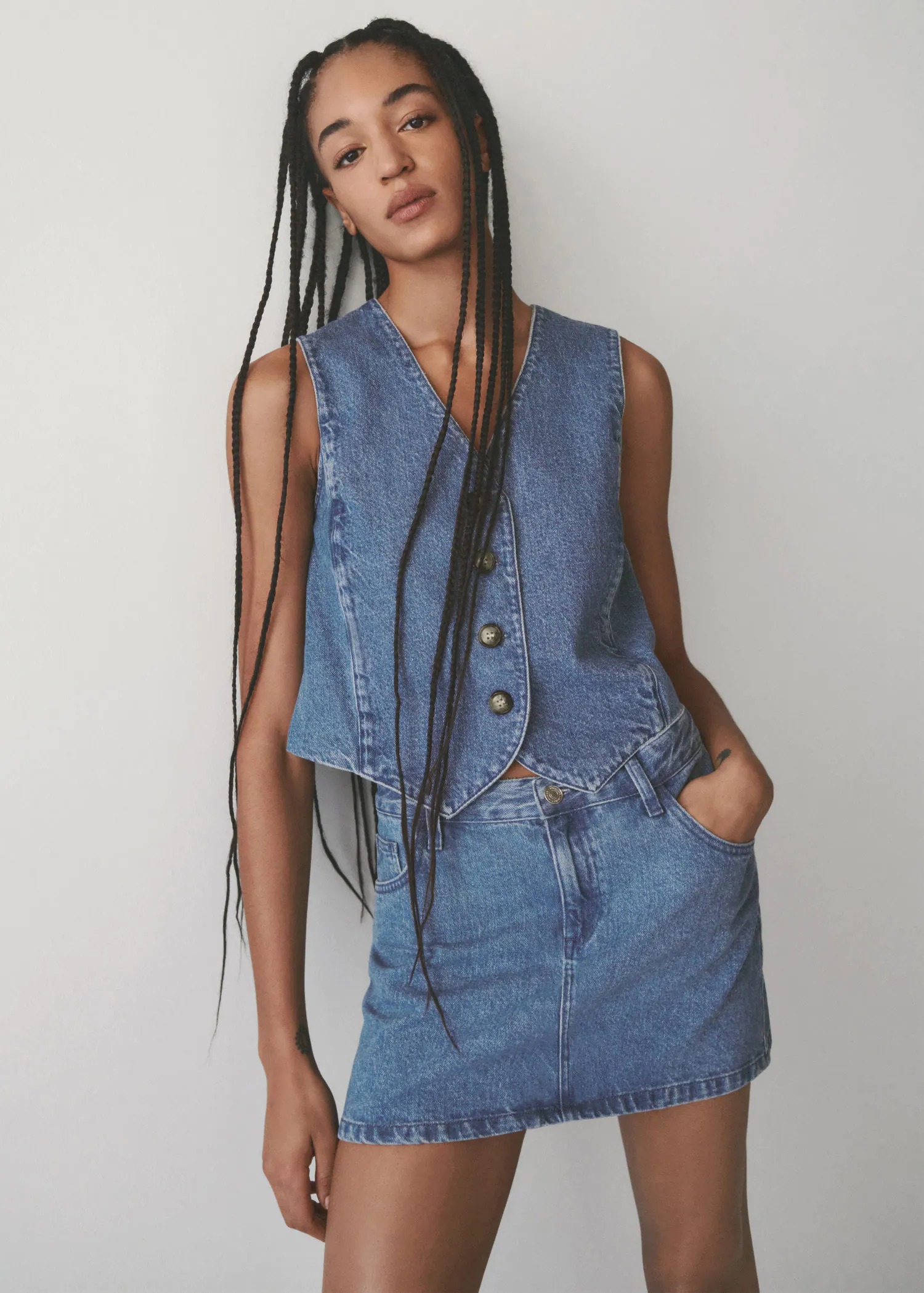 MANGO - RECYCLABLE DENIM