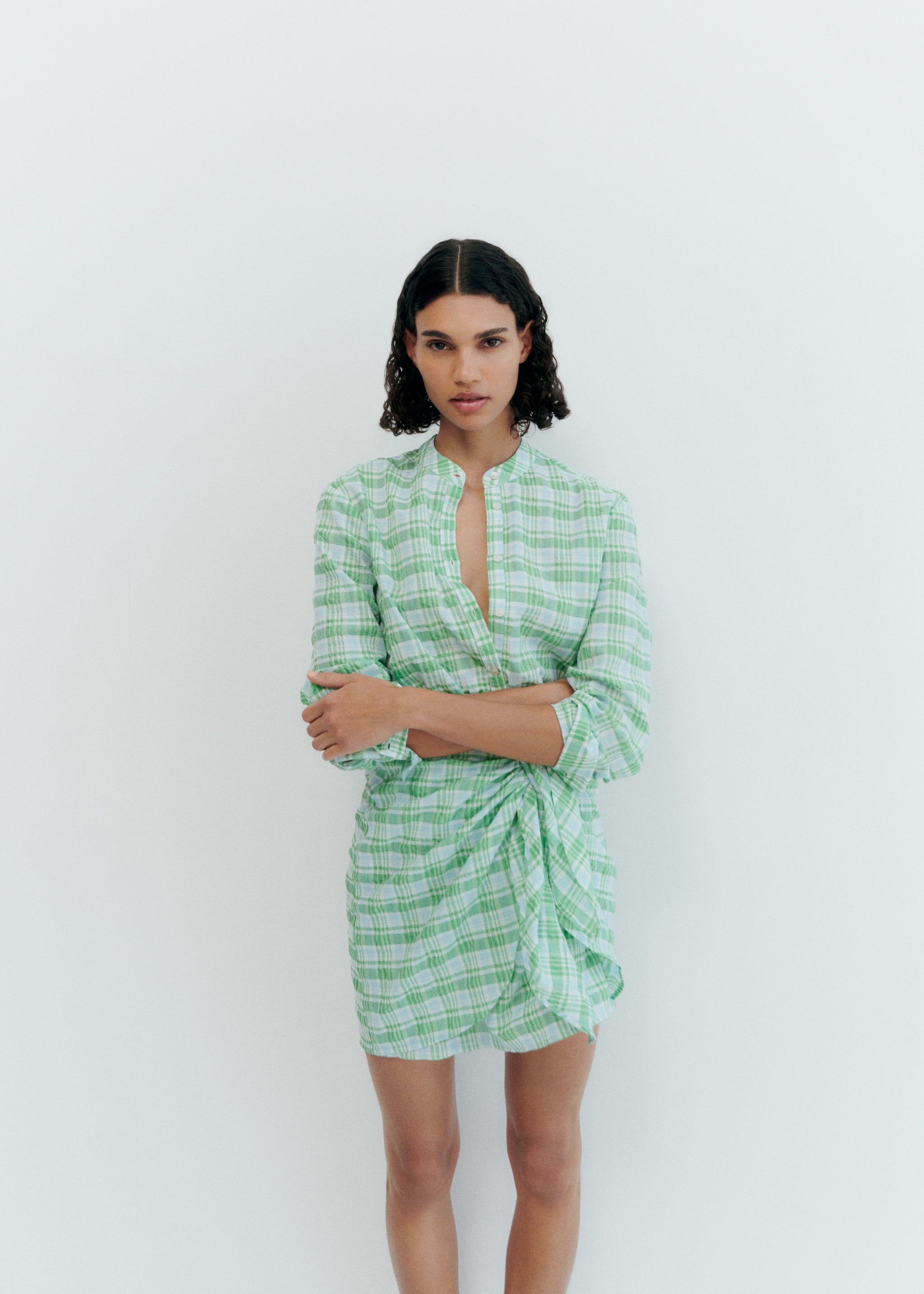 MANGO - PASTEL CHECKS