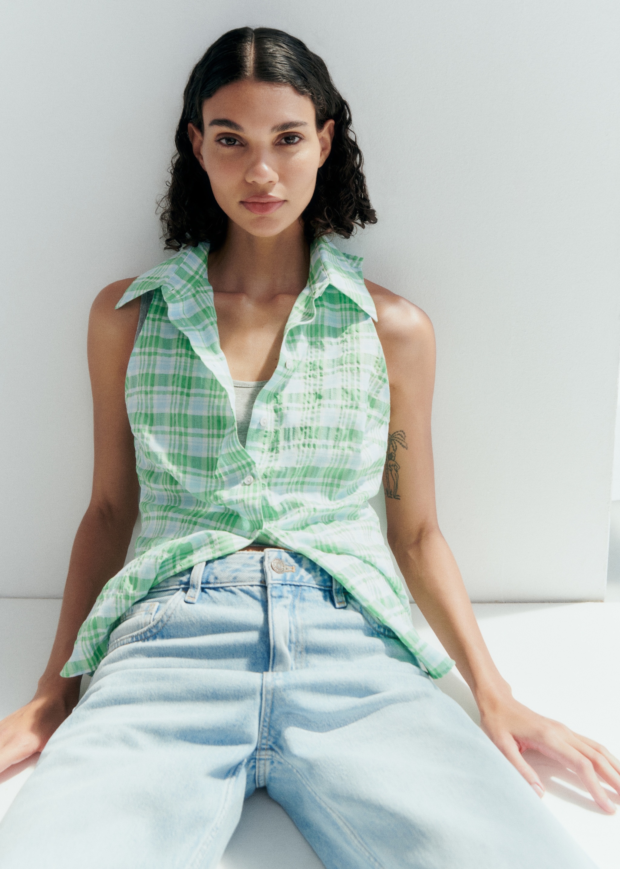 MANGO - PASTEL CHECKS