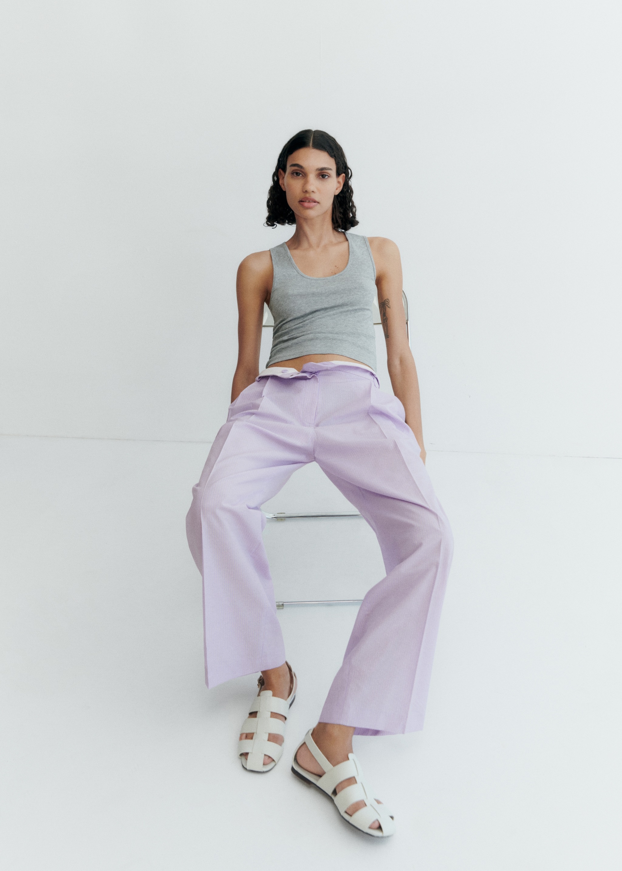 MANGO - PASTEL CHECKS