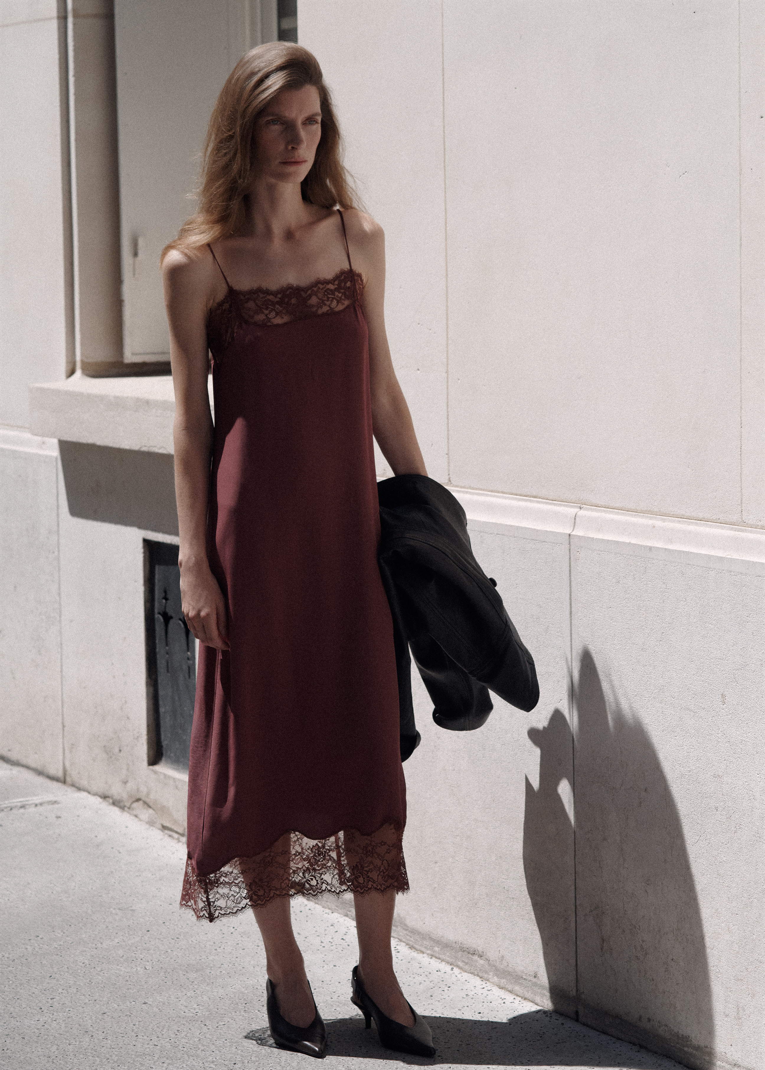 MANGO - #BURGUNDY_LACE