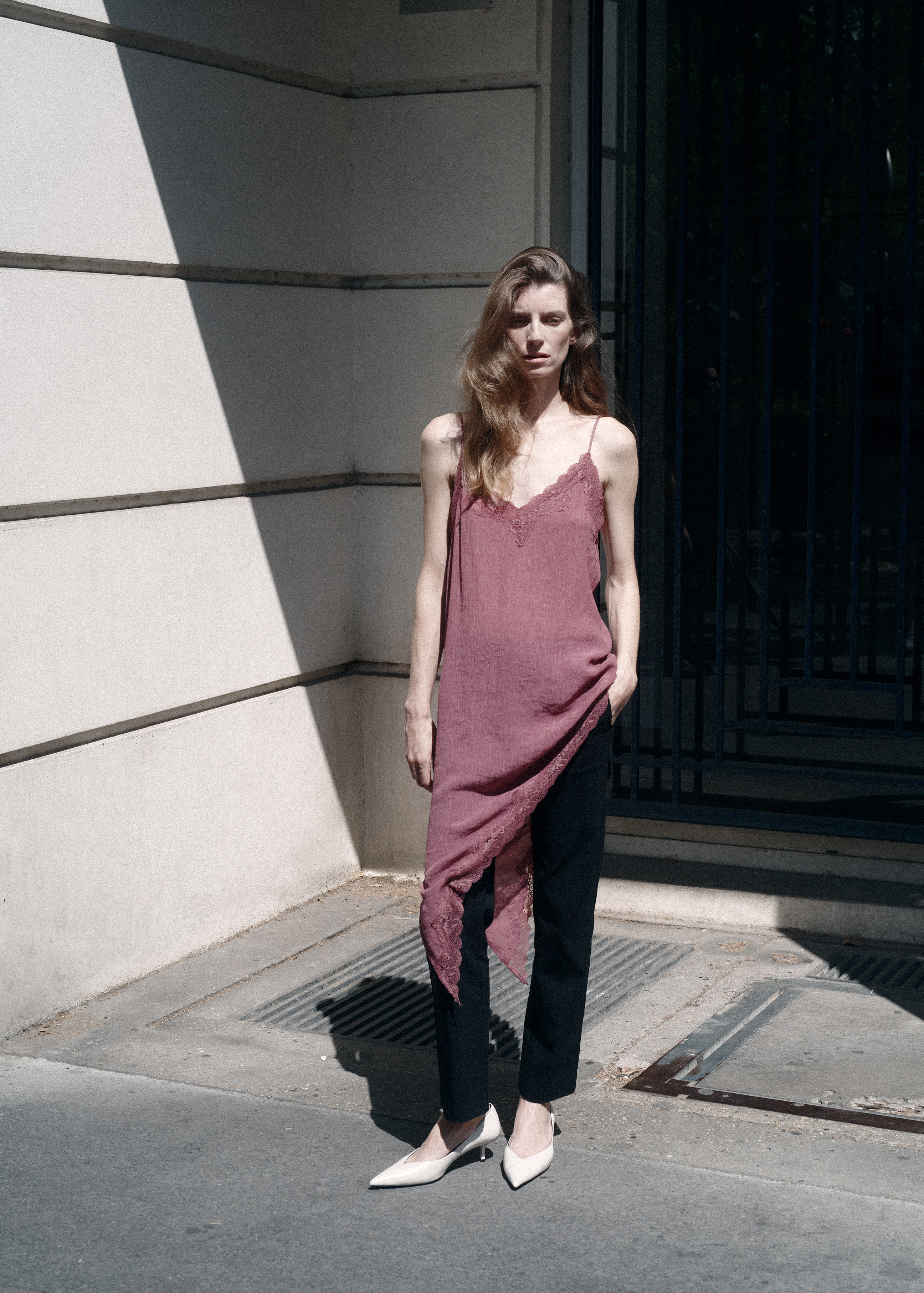 MANGO - #BURGUNDY_LACE