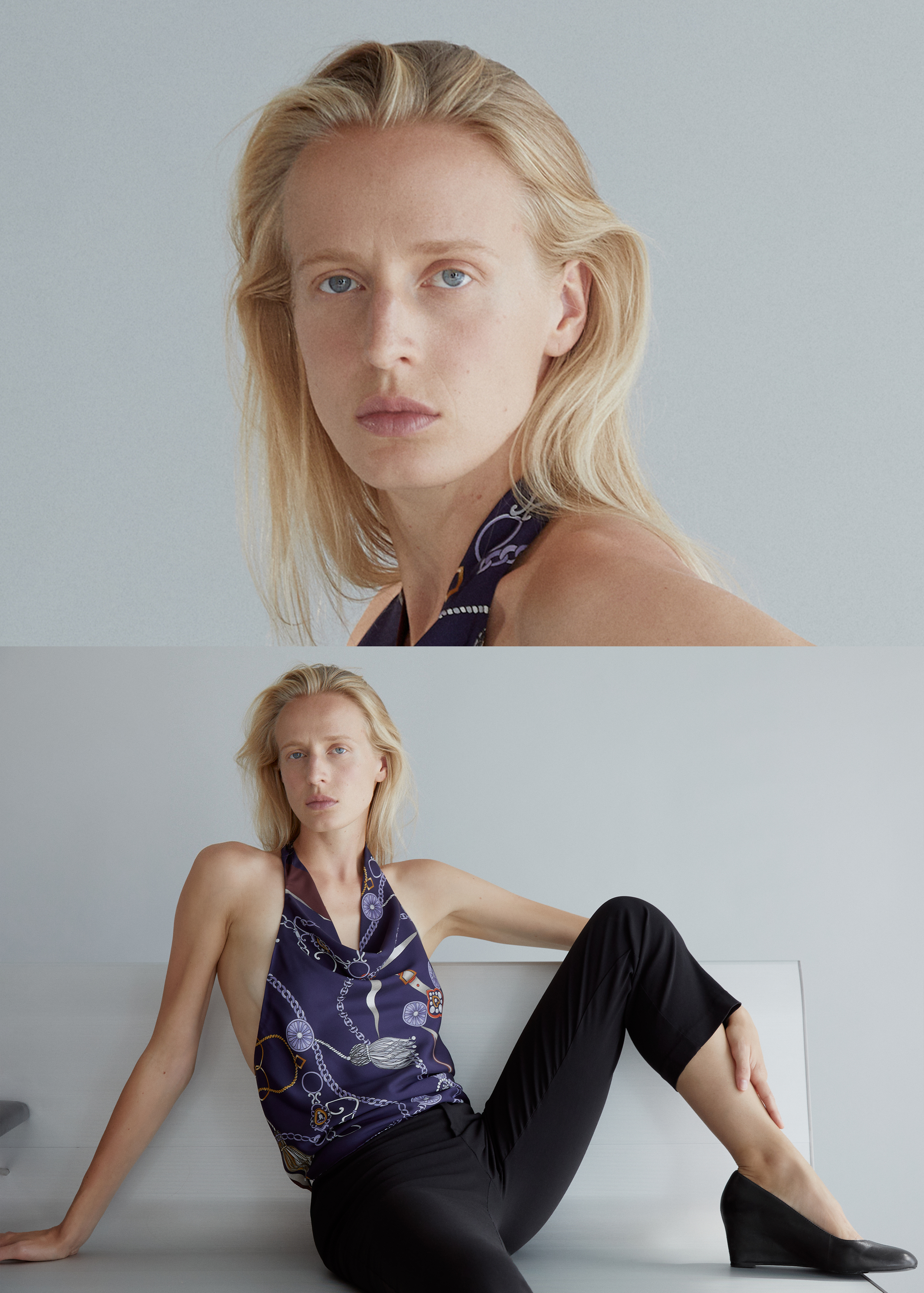MANGO - #SCARF_AND_PINK