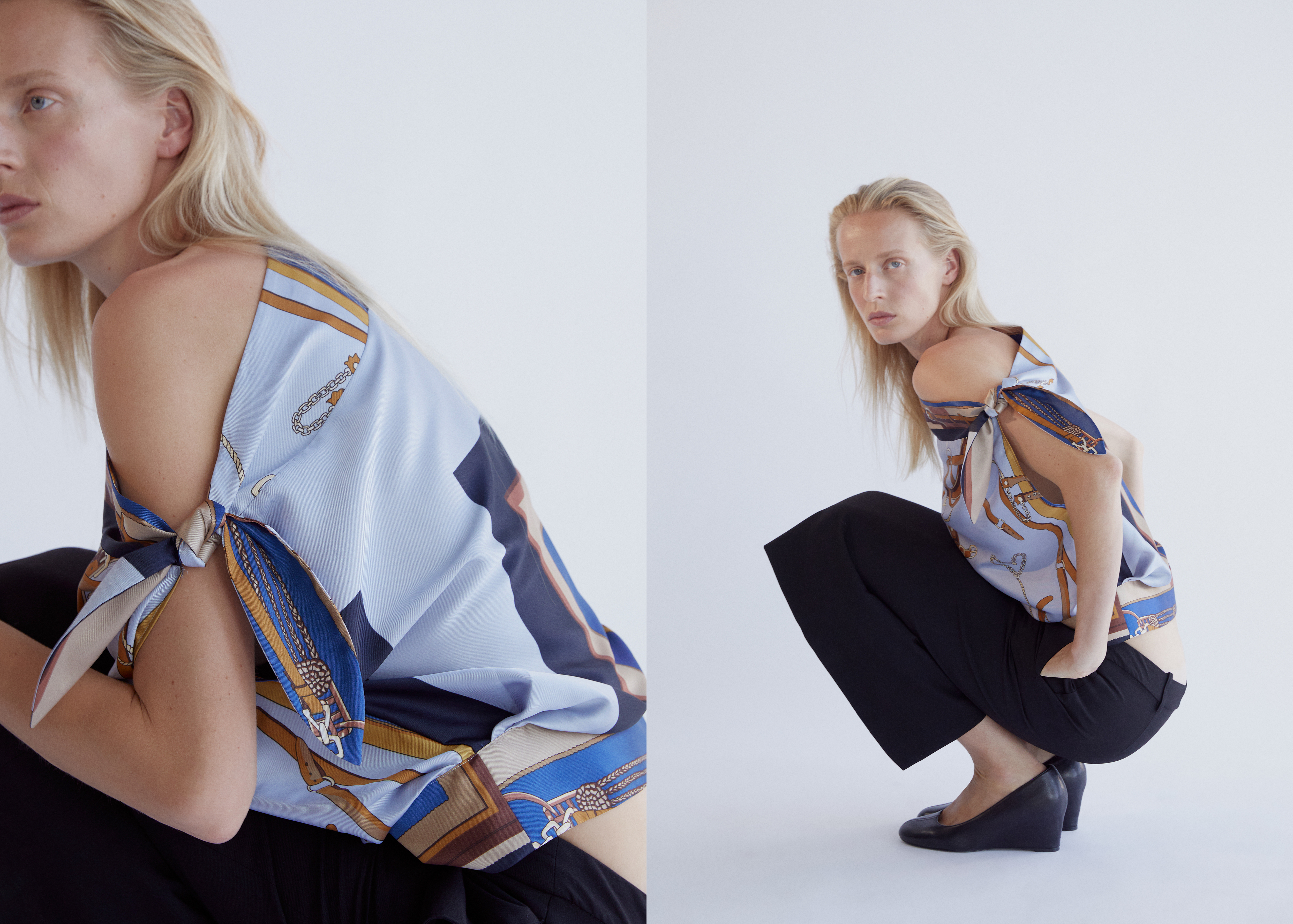 MANGO - #SCARF_AND_PINK