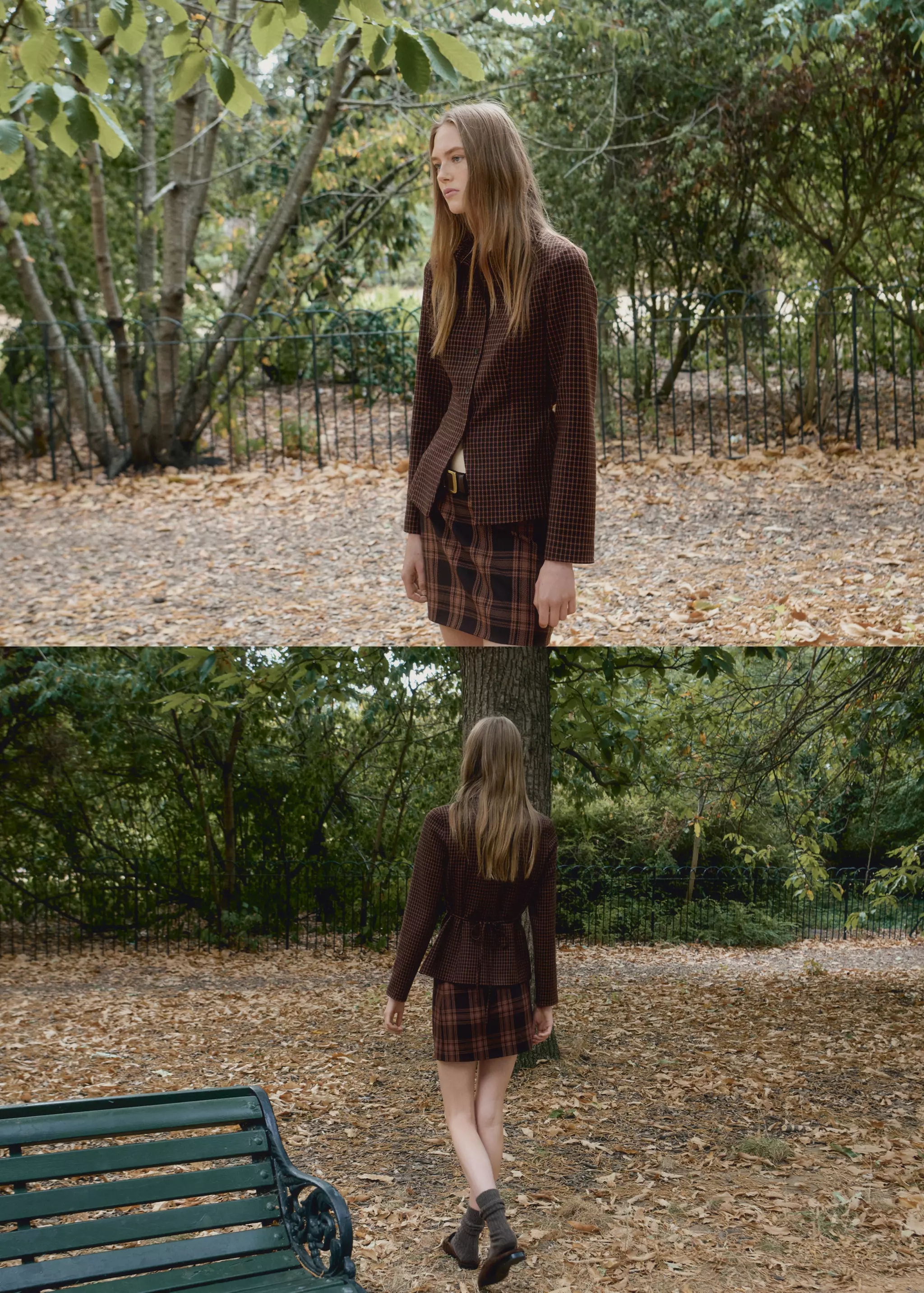 MANGO - #KHAKI_AND_CHECKS