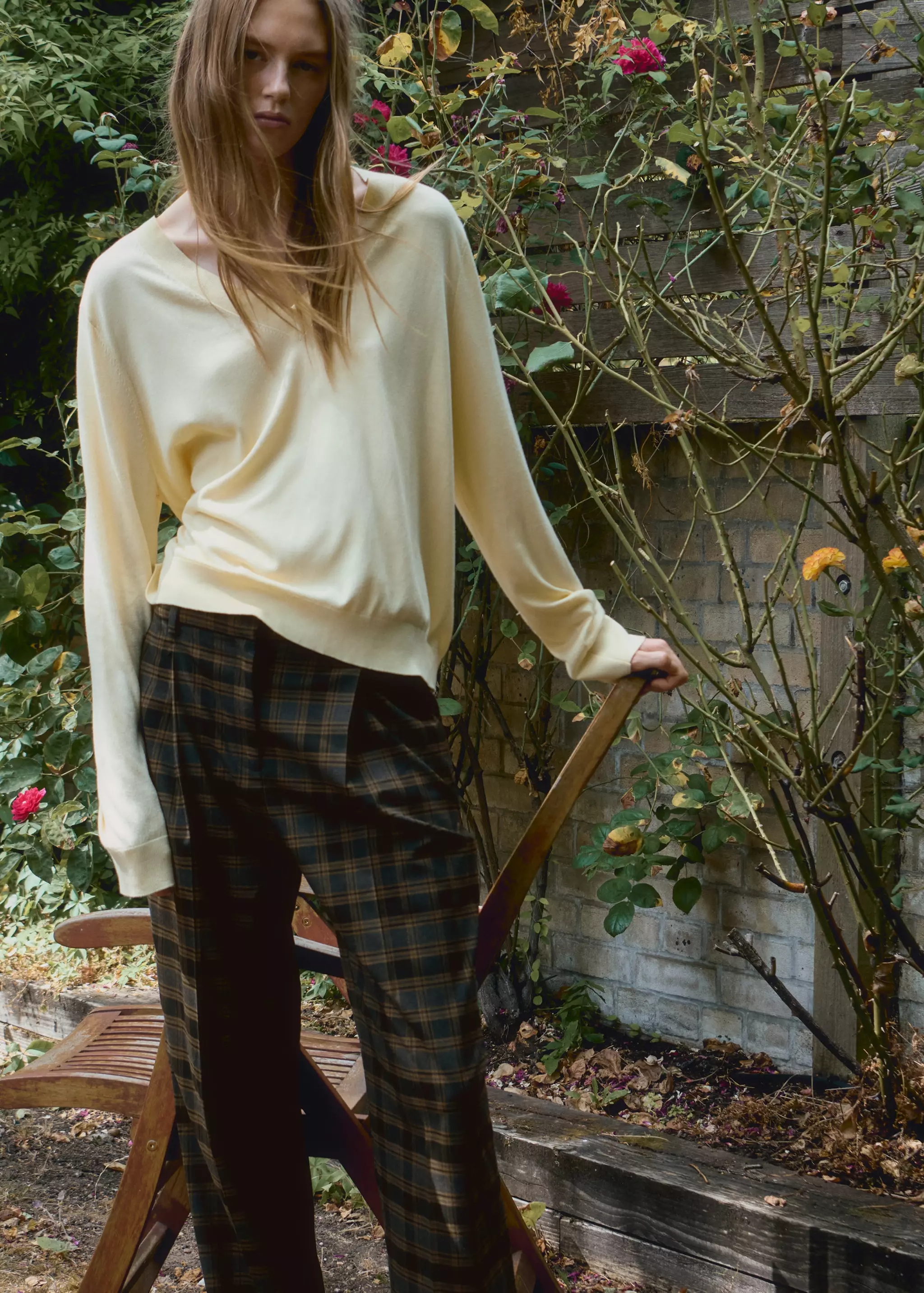 MANGO - #KHAKI_AND_CHECKS