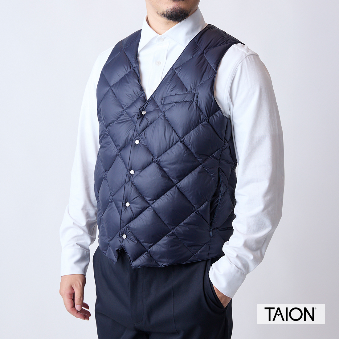 TAION別注インナーダウンベスト
