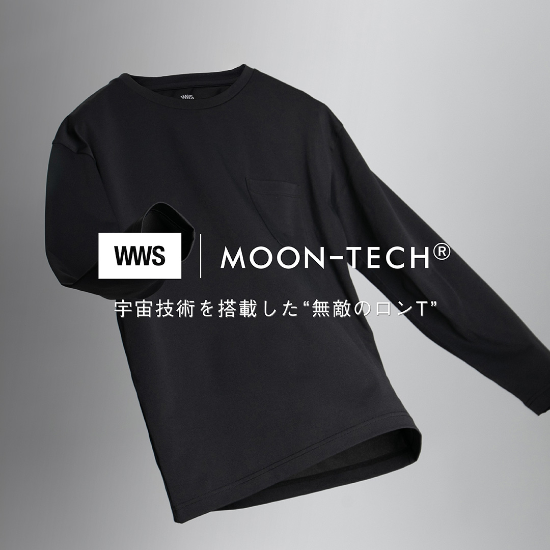 宇宙技術搭載。MOONRAKERS別注“無敵のTシャツ”