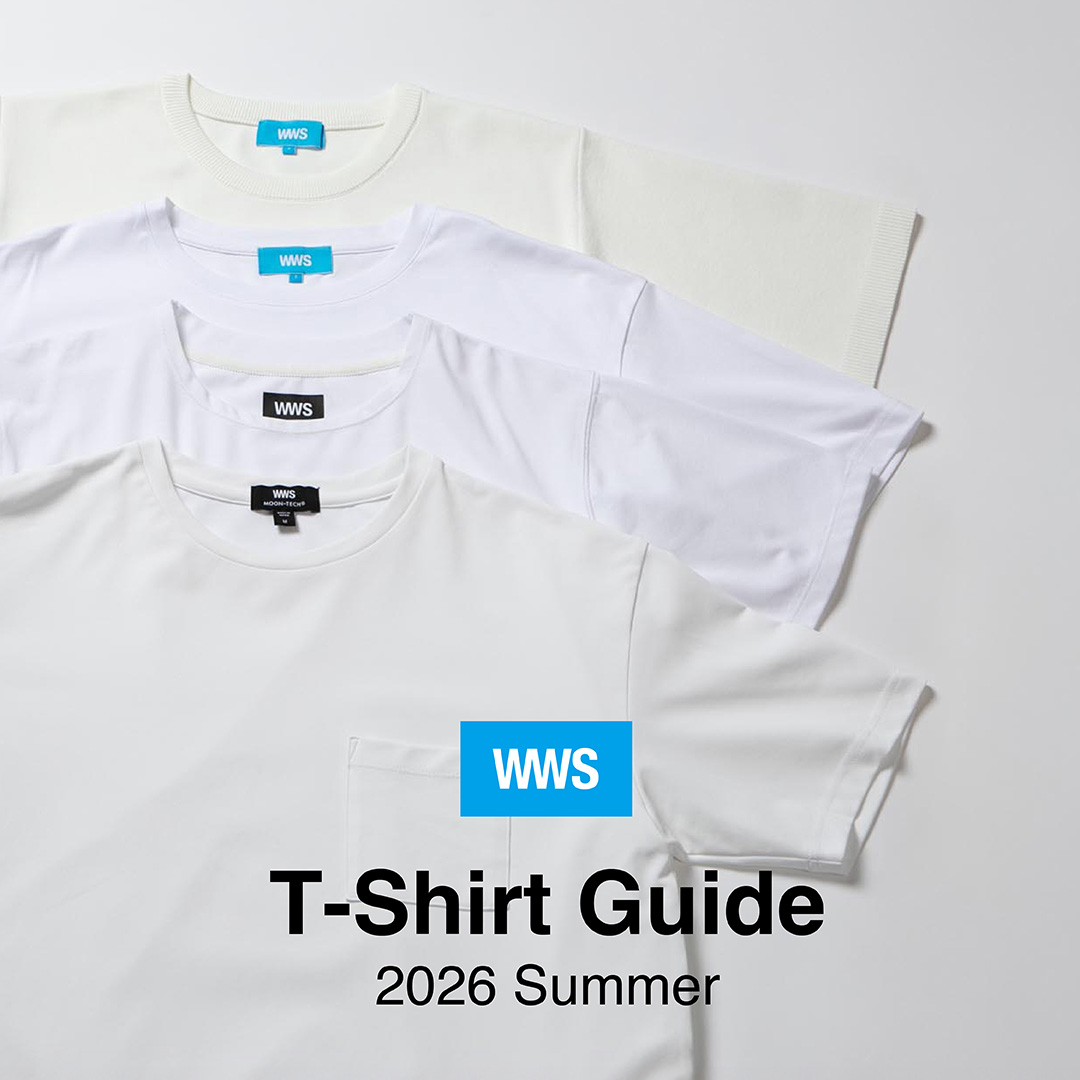 【あなたに合う1枚を】WWS T-Shirt Guide