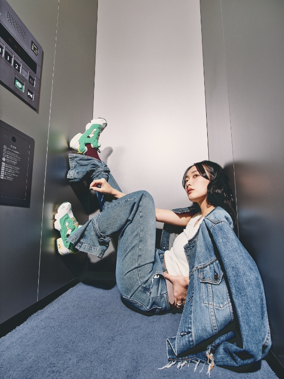 長屋晴子さん着用写真