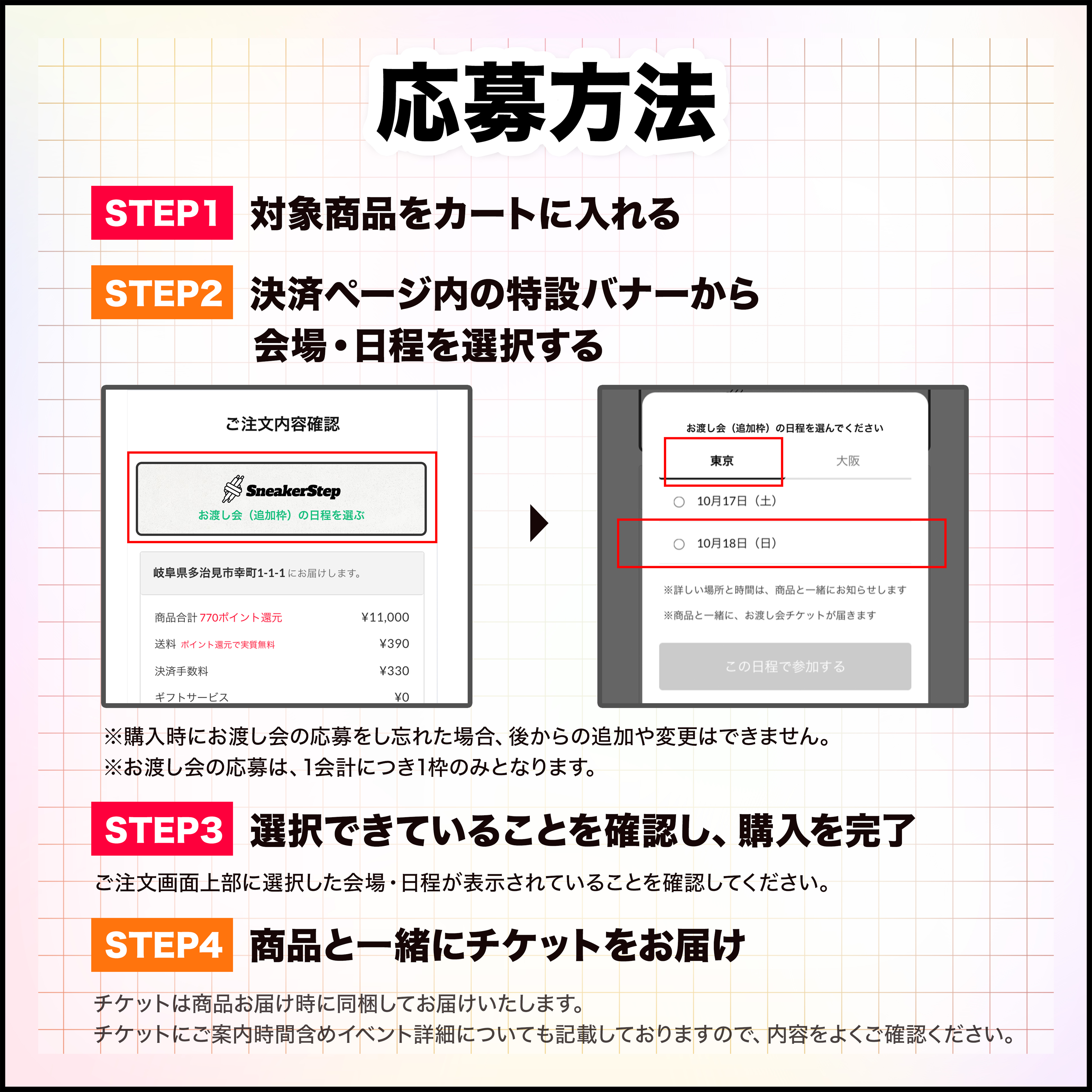 応募方法