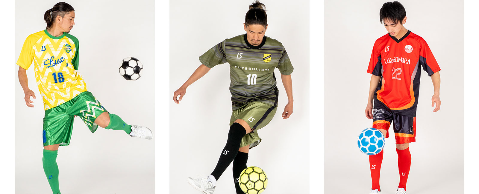 LUZeSOMBRA/ルースイソンブラ サッカー・フットサル ユニフォーム作成