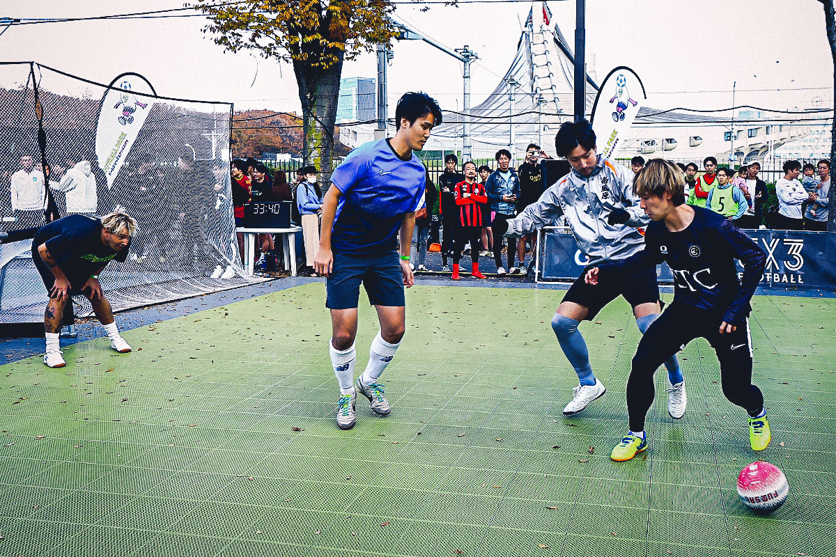 SWS SPECIAL BATTLE 元サッカー・フットサル日本代表たちとの「3x3 FOOTBALL」を開催！
