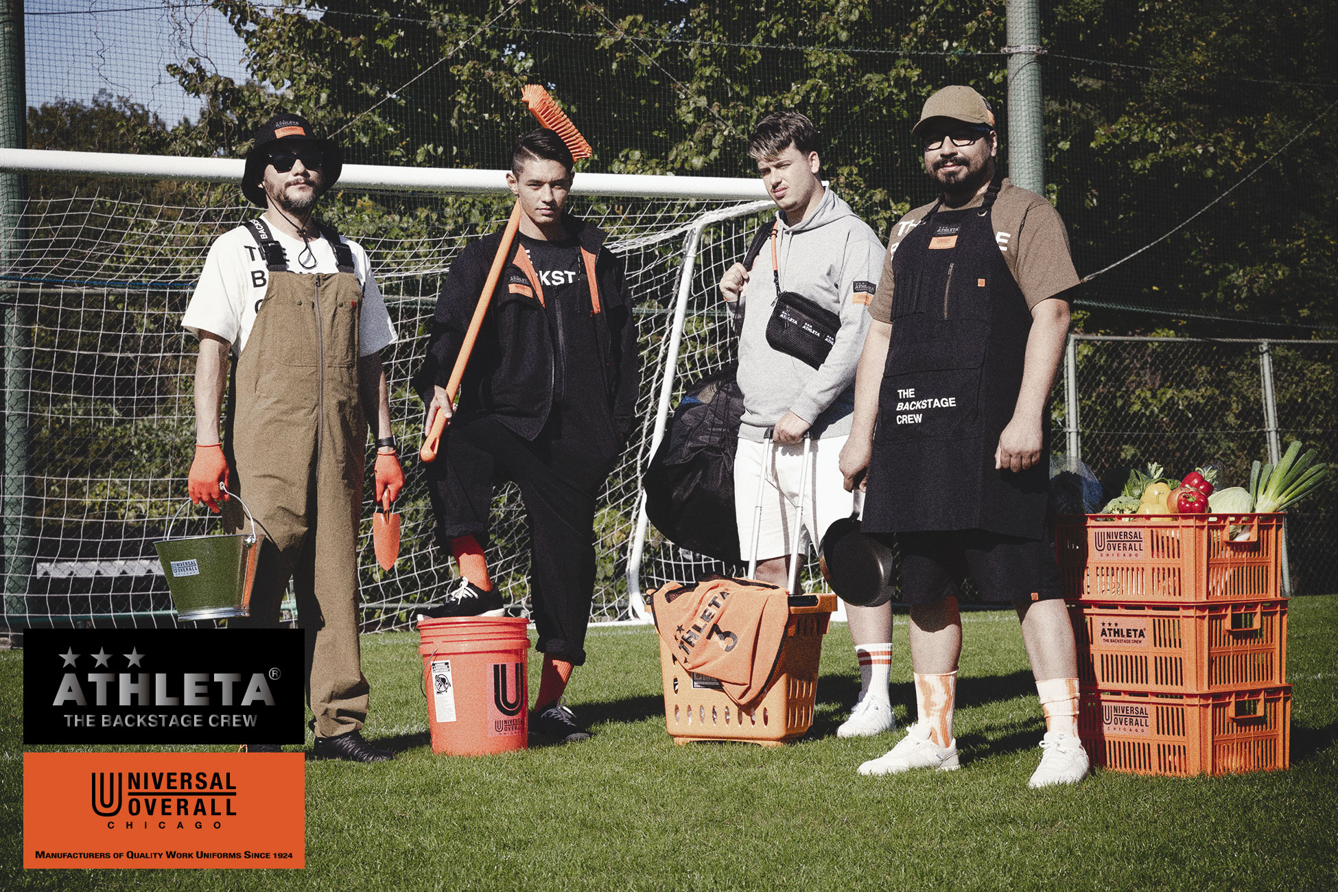 アスレタ ✕ ユニバーサルオーバーオール / ATHLETA x UNIVERSAL OVERALL