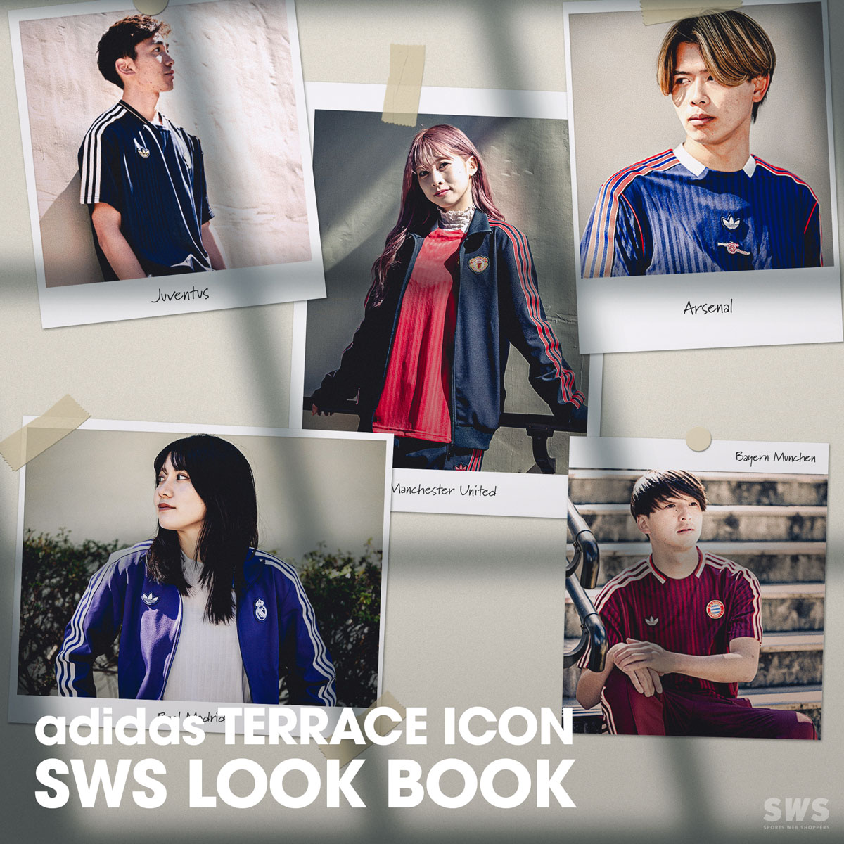 アディダス テラスアイコン・ルックブック / adidas TERRACE ICON LOOK