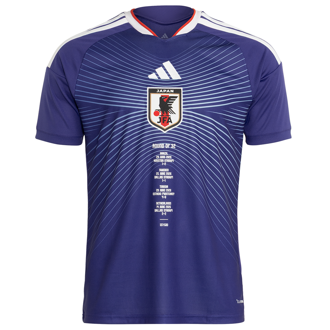 サッカー日本代表 2026 ホーム メモリアルユニフォーム