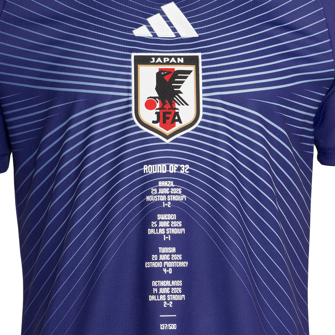サッカー日本代表 2026 ホーム メモリアルユニフォーム