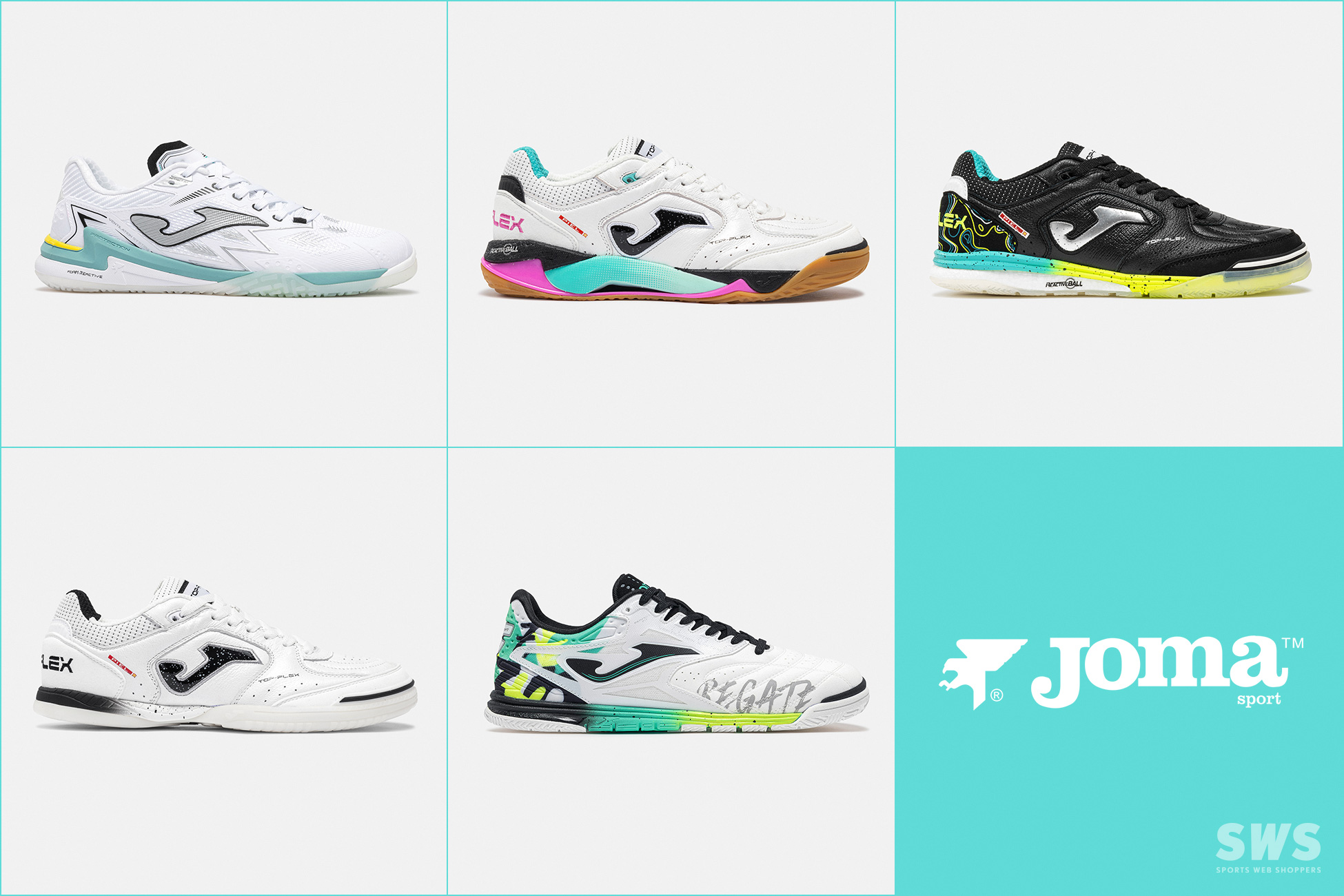 ホマ フットサルシューズ 特集 / Joma Futsal Shoes Contents