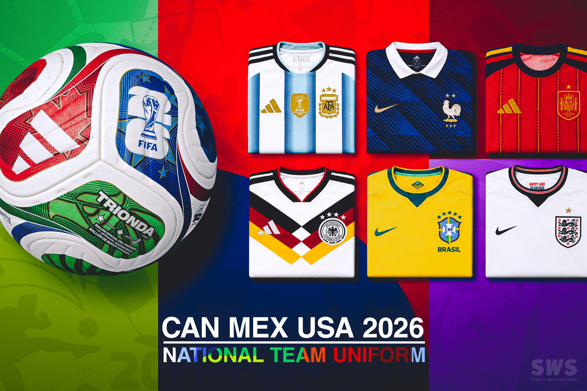 2026 北中米大会 各国代表 ユニフォーム特集