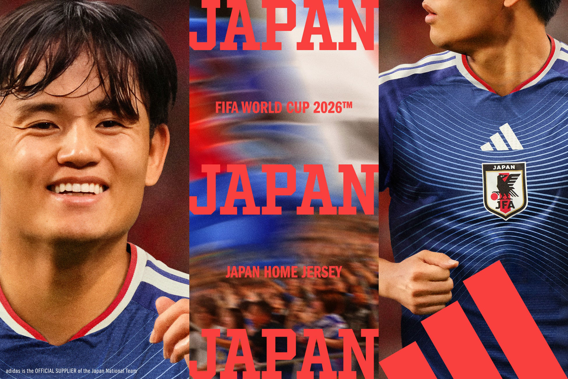 アディダス サッカー日本代表 2026 ユニフォーム