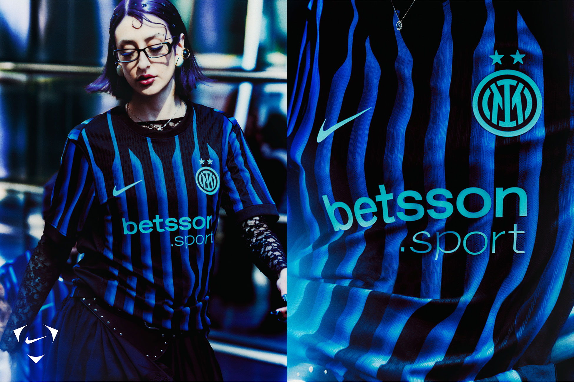 インテル・ミラノ ルシオ　6番 Nike DRI-FIT ユニフォーム Lサイズ 話題の行列 インテル・ミラノ L ユニフォーム DRI-FIT Nike 6番