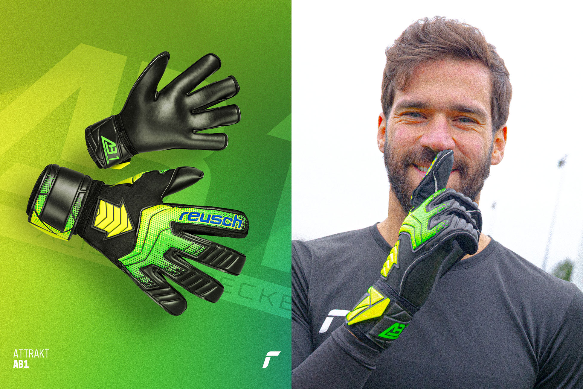 ロイシュ GKグローブ アトラクトAB1 ゴールドX  / reusch GK GLOVE 