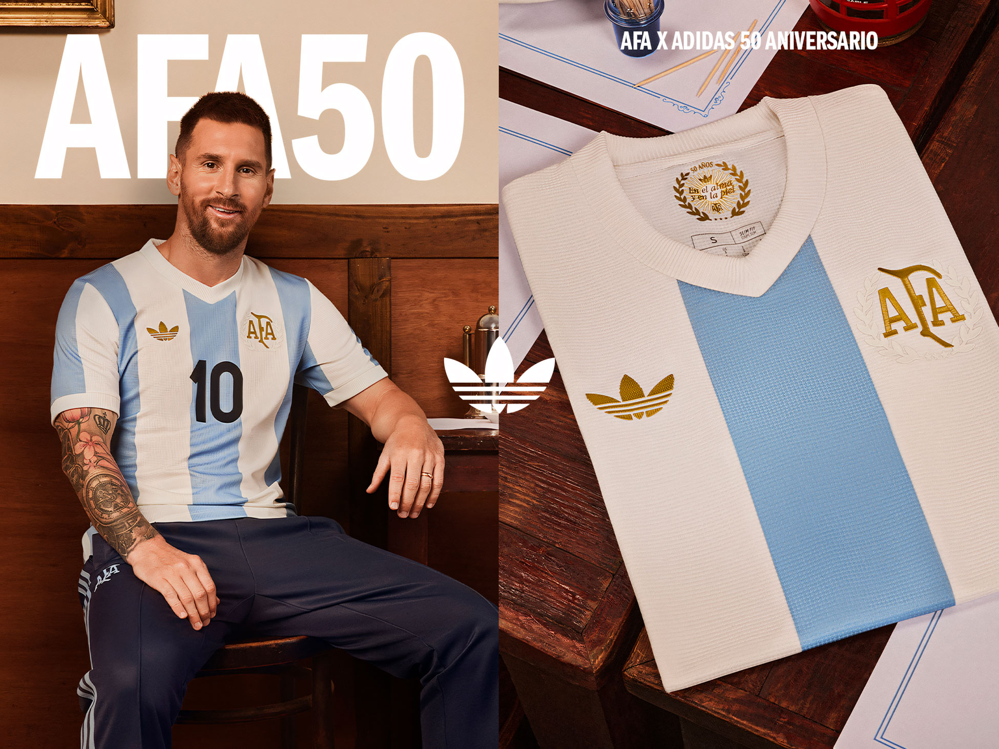 アルゼンチン代表 50th アニバーサリー ユニフォーム / Argentina 50 Years Anniversary kit