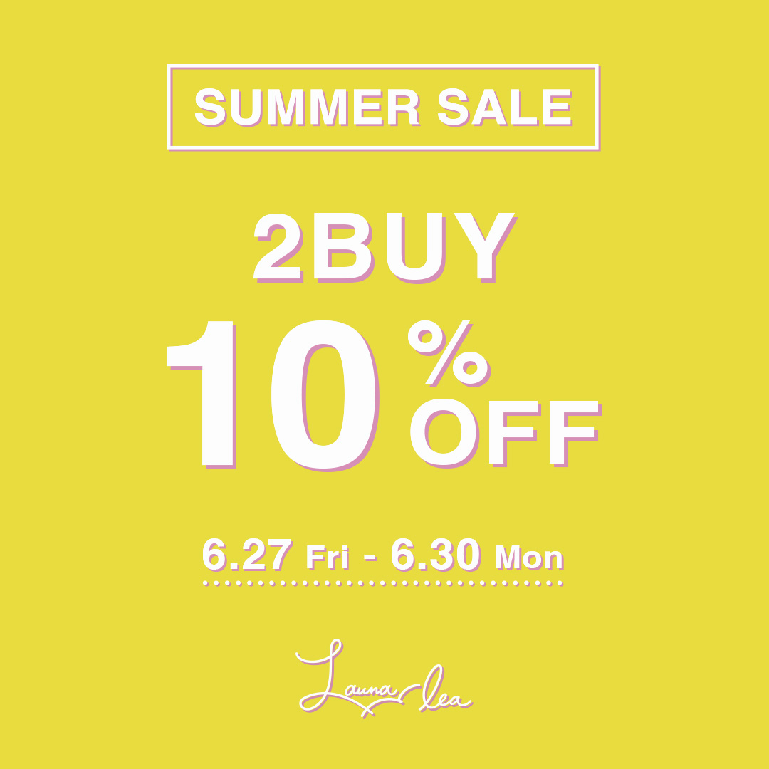 セールアイテム 2BUY10%OFF キャンペーン開催中！