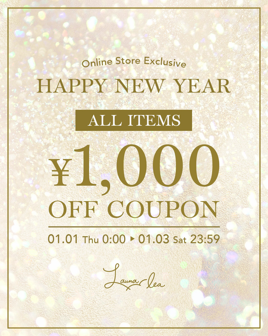 オンラインストア限定!!【全品1,000円OFF】BLACK FRIDAY 開催中♪
