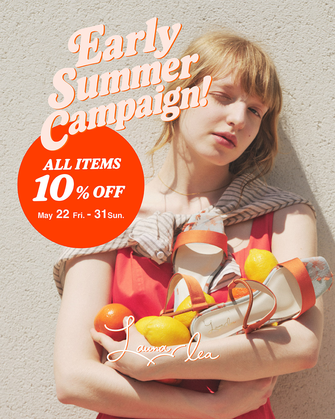 公式オンラインストア限定【全品10%OFF】Spring Campaign 開催中♪