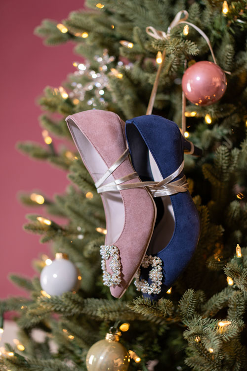 Bijou pointed Pumps