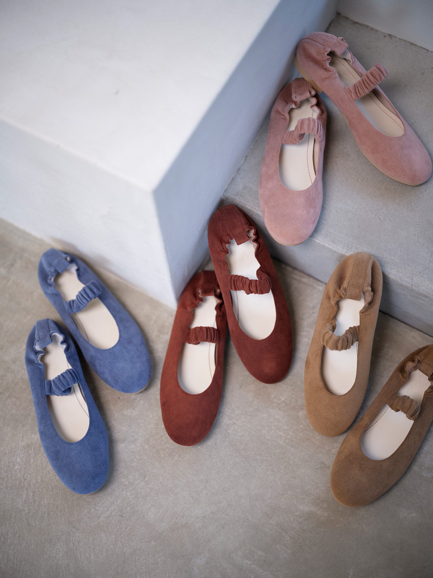 B3005A メリージェーンソフトバレエシューズ 全色