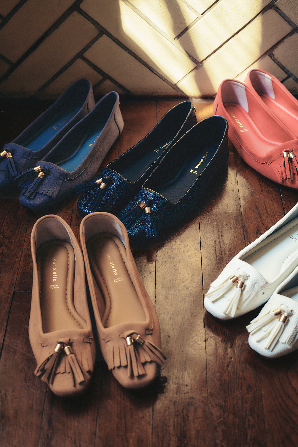 LRH120・LH120 スクエアキルトパンプス