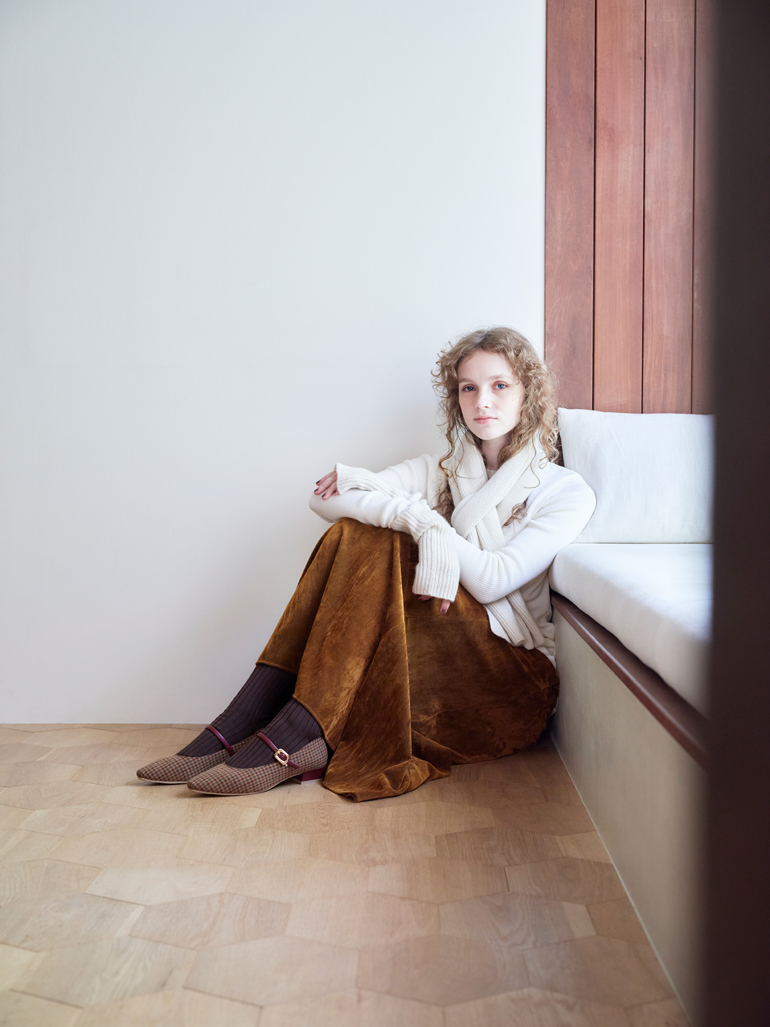 0609 バックルストラップパンプス ボルドーZ/C