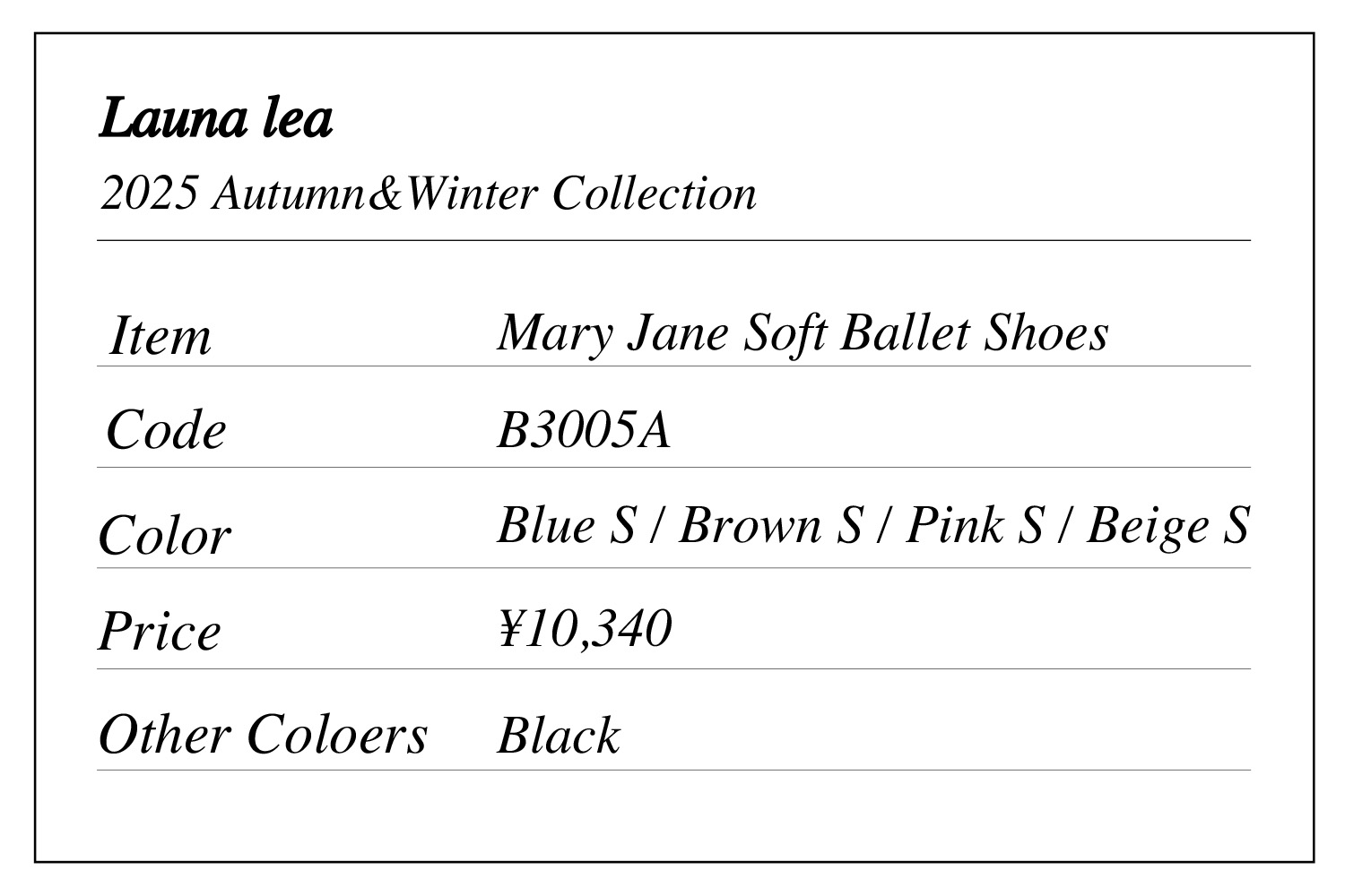 B3005A メリージェーンソフトバレエシューズ