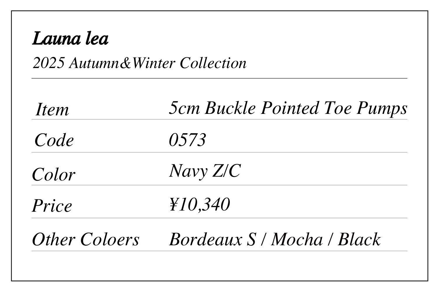 5㎝バックルポインテッドトゥパンプス