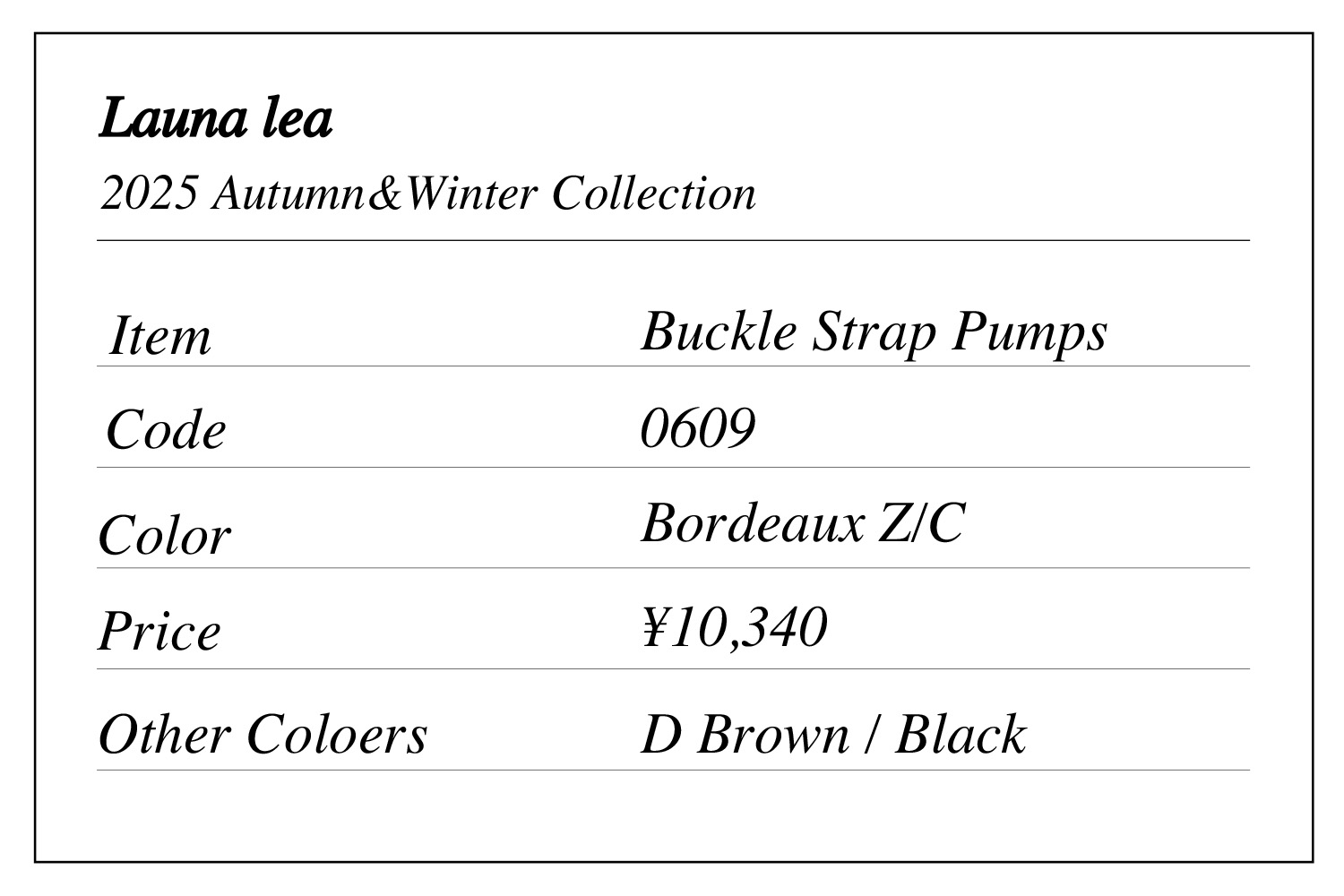 0609 バックルストラップパンプス