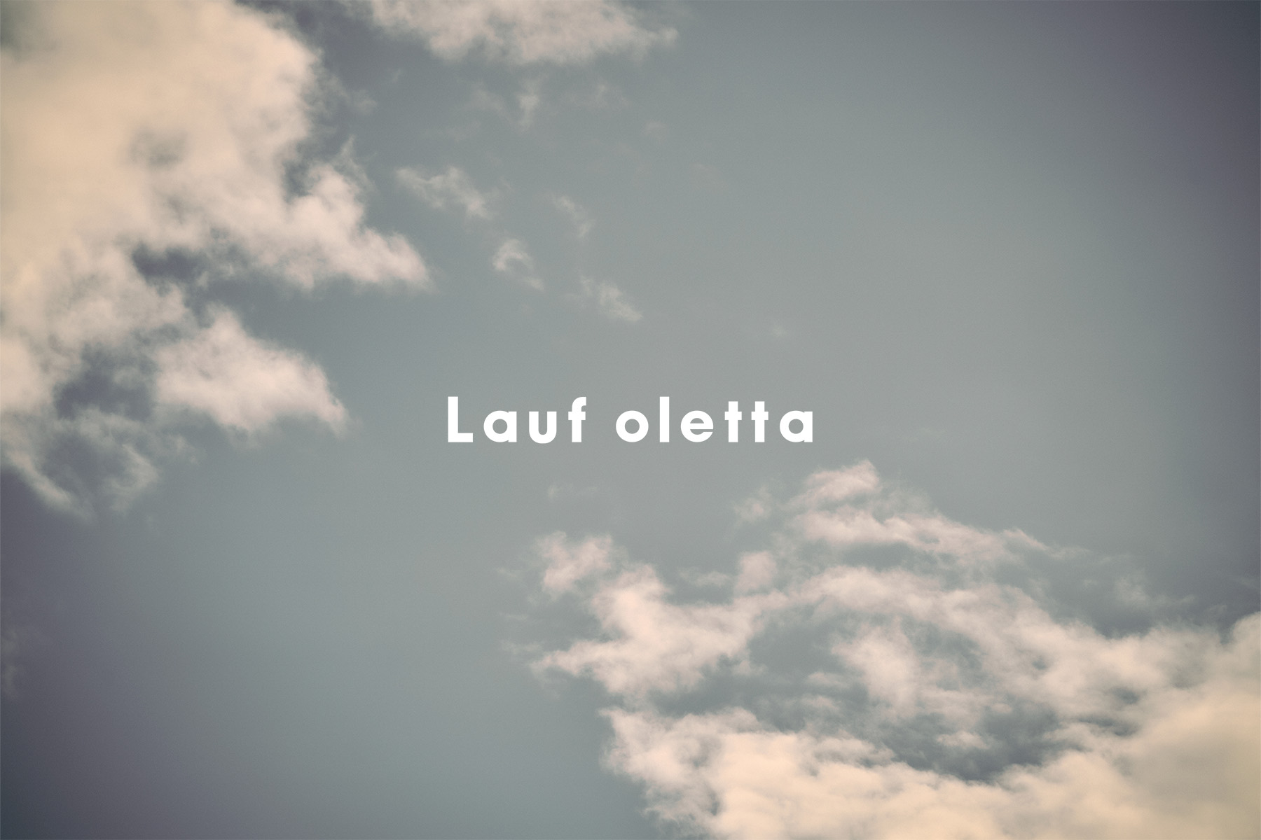 2025SS Collection Lauf oletta