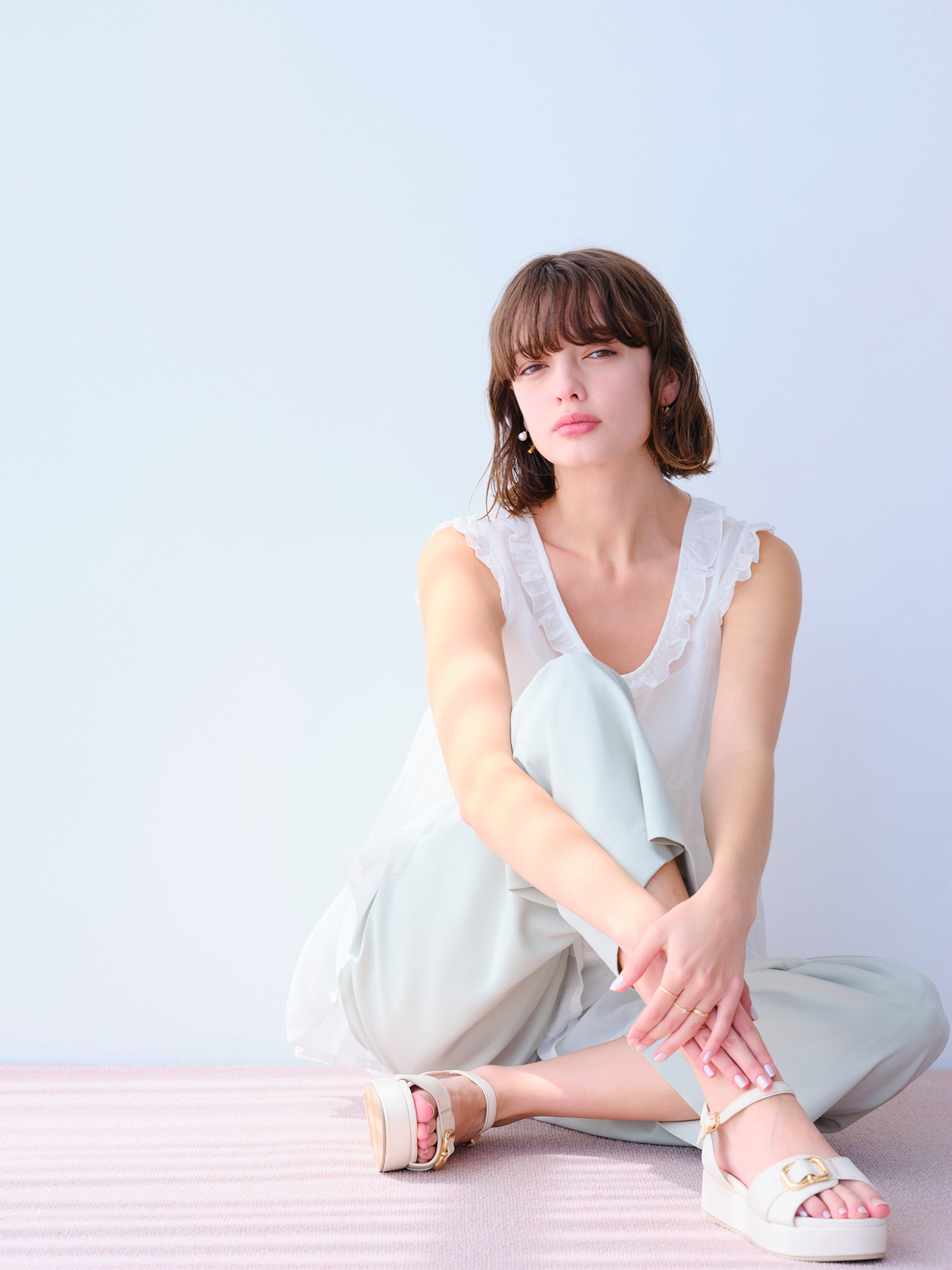 Buckle Platform Sandal