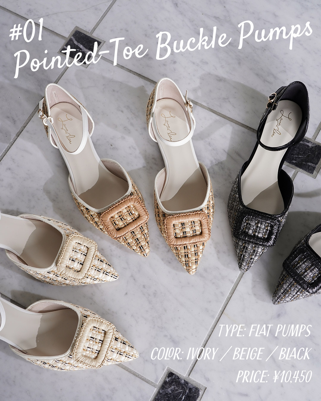 Panama Sandals Collection - 夏らしいパナマ風素材の新作サンダル