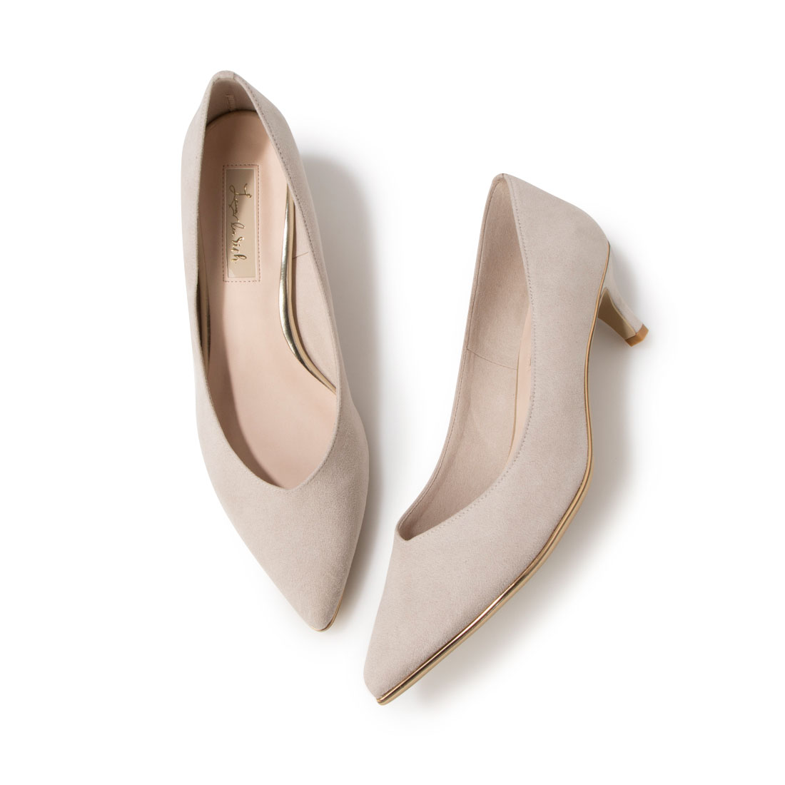 ゴールドラインパンプス