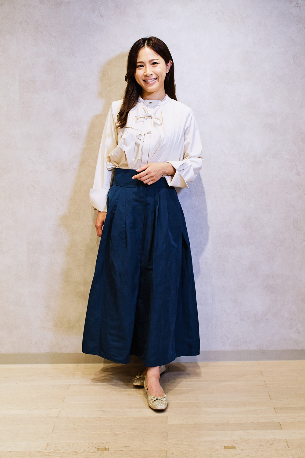 7cm Back Double Ribbon Pointed-Toe Pumps